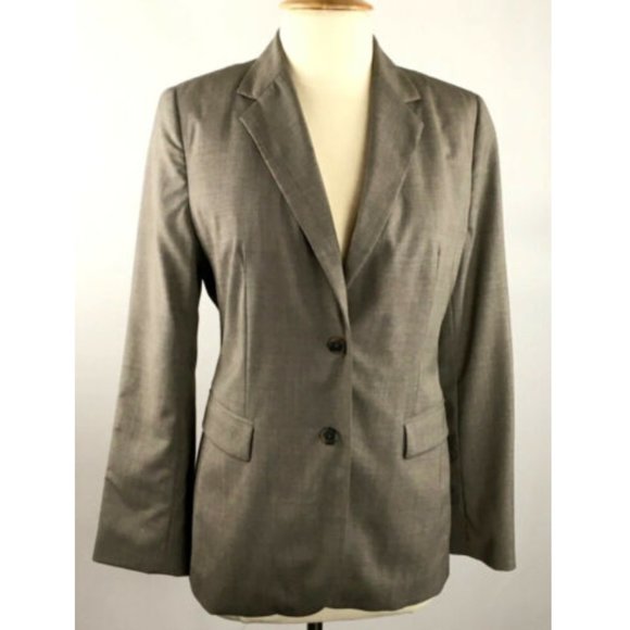 Banana Republic Jackets & Blazers - Banana Republic Grey 2 Button Wool Blazer